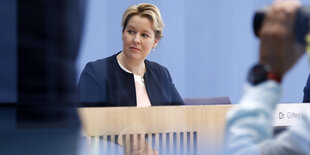 Familienministerin Franziska Giffey