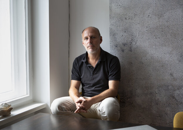 Marc Weise ist Kurator und Konzertveranstalter, hier in einer Großaufmahme Marc Weise ist Kurator und Konzertveranstalter, hier in einer Großaufmahme