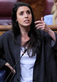 Spaniens Gleichstellungsministerin Irene Montero Spaniens Gleichstellungsministerin Irene Montero