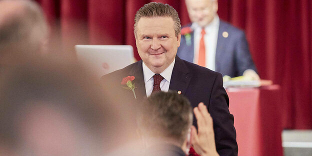 Der Wiener Bürgermeister und Landeshauptmann Michael Ludwig SPÖ nach seiner Wahl