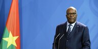 Präsident von Burkina Faso , Roch Marc Christian Kaboré, beim Staatsbesuch in Berlin 2019