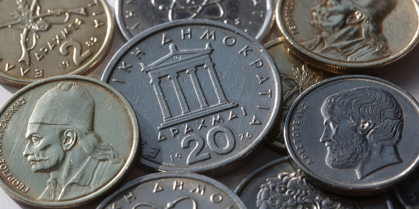 griechische Drachmen