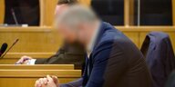 Anwalt Ralph Willms im Prozess vor dem Landgericht Aachen