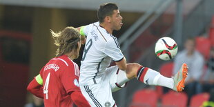 Jannik Vestergaard und Kevin Volland