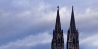 Die Türme des Kölner Doms