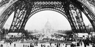 Historisches Paris zur Weltausstellung von 1889