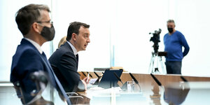 Stefan Hennewig, Bundesgeschäftsführer der CDU und Paul Ziemiak, CDU-Generalsekretär, informieren über den kommenden Parteitag