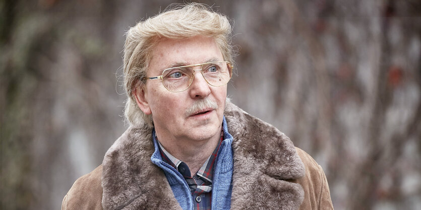 Peter Trump (Olli Dittrich) in Nahaufnahme