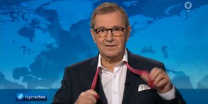 Jan Hofer in seiner letzten Sendung