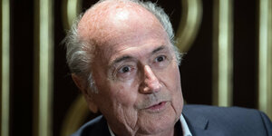 Portraitaufnahme von Sepp Blatter, dem einstigen Fifa-Präsidenten