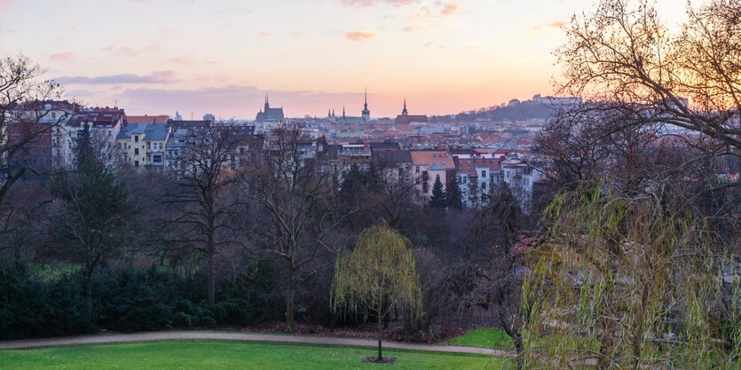 Blick auf die Stadt Brno (Brünn)