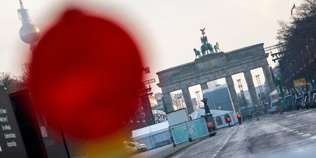 Blick auf das Brandenburger Tor