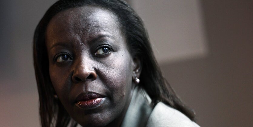 Ruandas Aussenministerin Louise Mushikiwabo.