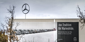 Mercedes Benz Werk in Berlin Marienfelde