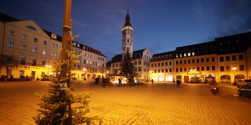 Der Marktplatz von Gera