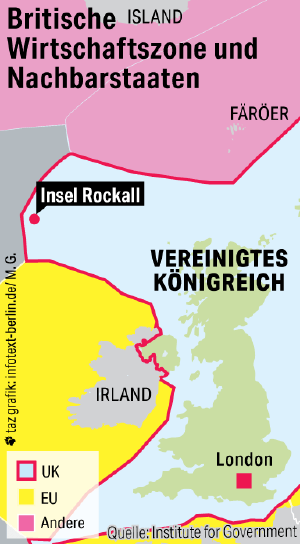 Grafik Britische Wirtschaftszone