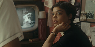 Schauspielerin Tessa Thompson in dem Film „Sylvie's Love“