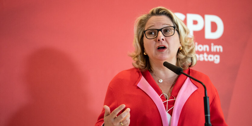 Svenja Schulze (SPD), Bundesumweltministerin