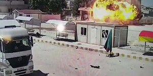 Explosion einer Autobombe in Kobane