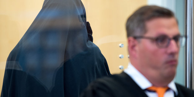 Dschihadistin vor dem Gericht in Düsseldorf