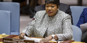 Fatou Bensouda, Chefanklägerin beim Internationalen Strafgerichtshof