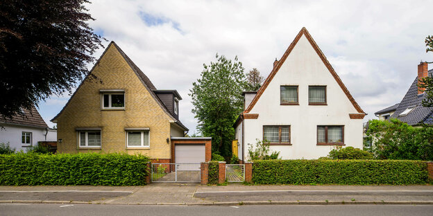 Zwei Häuschen in HH-Eimsbüttel