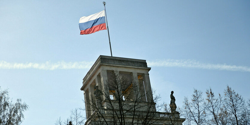 Die russische Botschaft in Berlin