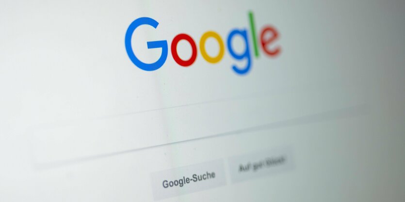 Google Suchfeld im Internet-Browser