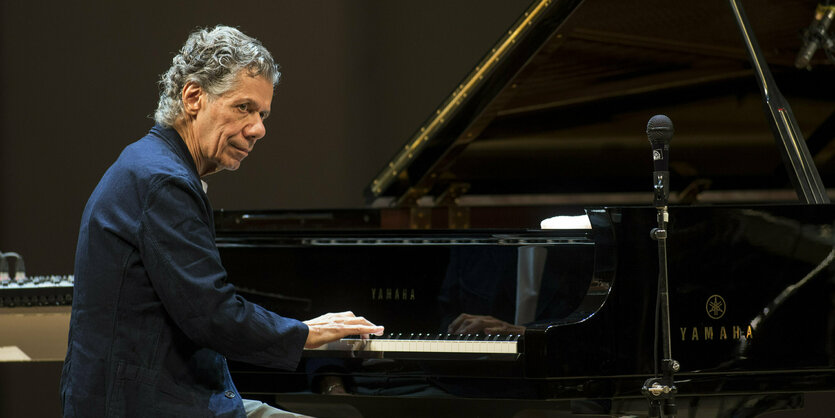 Chick Corea am Klavier