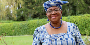Die neue Chefin der WTO Onkonjo-Iweala