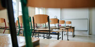 Ein leeres klassenzimmer