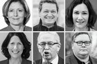 Kollage SpitzenkandidatInnen Landtagswahl Pheinland-Pfalz: Malu Dreyer (SPD), Christian Baldauf (CDU), Anne Spiegel (Bündnis90 / Die Grünen), Daniela Schmitt (FDP) , Michael Frisch (AfD), David Schwarzendahl (Linke)