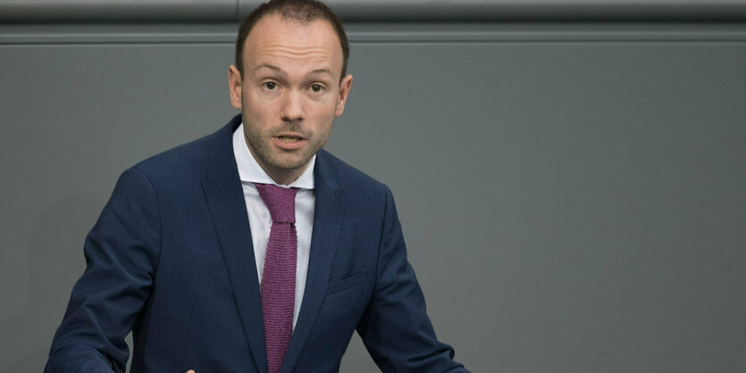 CDU-Mann Nikolas Löbel im Bundestag