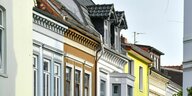 Bunte Bremer Häuserfronten
