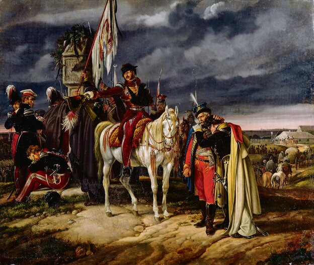 Trauer nach einer verlorenen Schlacht: Montens Gemälde "Finis Poloniae" Trauer nach einer verlorenen Schlacht: Montens Gemälde "Finis Poloniae"