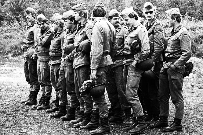 Junge Soldaten in der BRD 1976