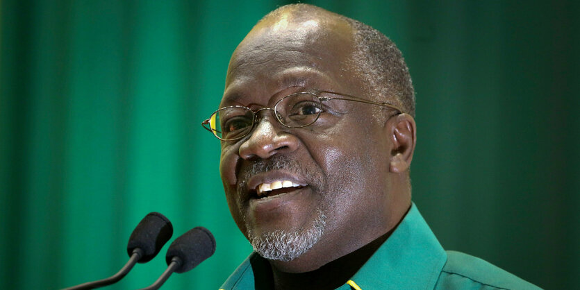 Tansanias verstorbener Präsident John Magufuli