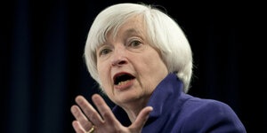 Die ehemalige Chefin der US-Zentralbank und jetzige US-Finanzministerin Janet Yellen will das Weltfinanzsystem reformieren
