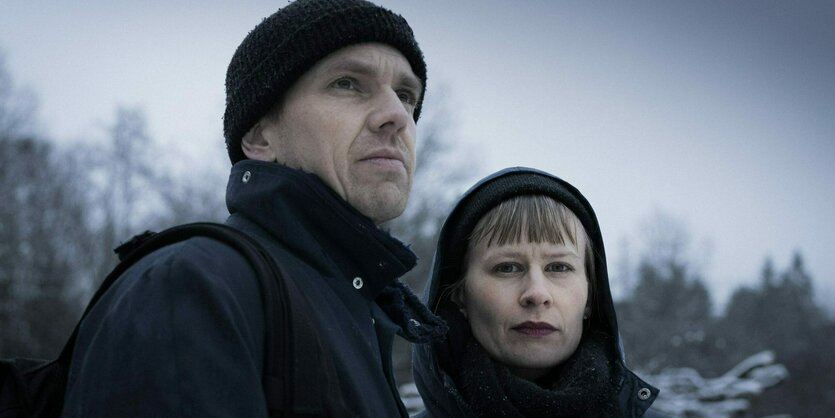 Die Musiker Jenny Hval und Håvard Volden aus Norwegen