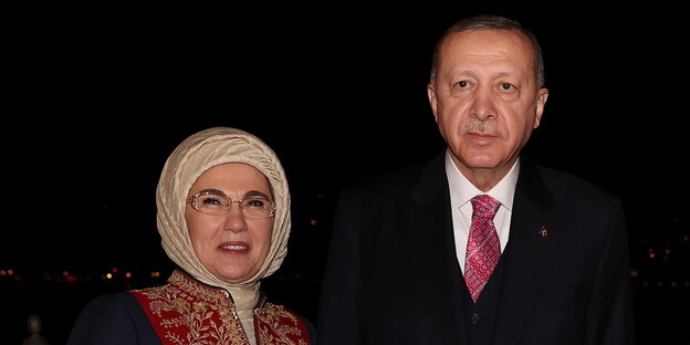 Ehepaar Erdogan.
