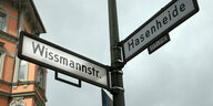 Straßenschild der Wissmannstraße