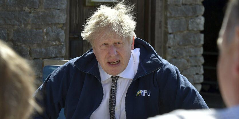 Bild von Boris Johnson.