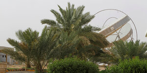 Solaranlage im saudischen Al-Oyeynah