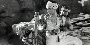 Szene aus „The Son of the Sheik“ (1926)