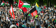 Propalästinensiche Demo in Stuttgart