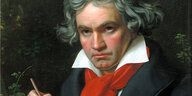 orträt Ludwig van Beethovens