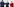 Drei Menschen mit Maske, darunter Frankreichs Präsident Macron