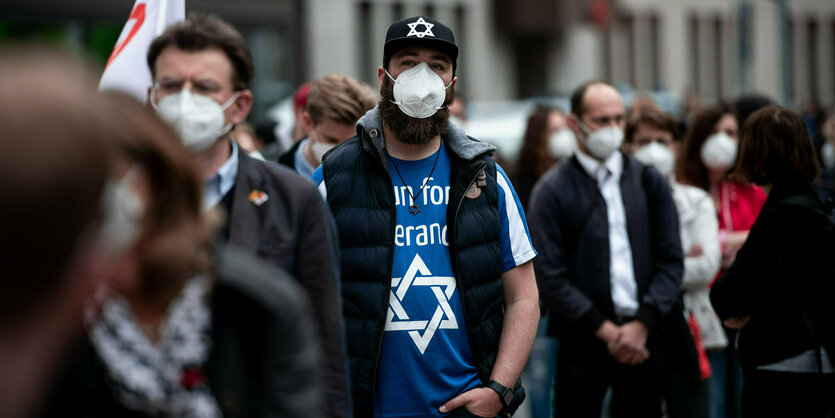 Protest gegen Judenhass