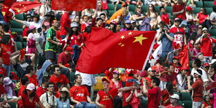 Fans des chinesischen Nationalteams