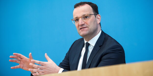 Bundesgesundheitsminister Jens Spahn Bundesgesundheitsminister Jens Spahn